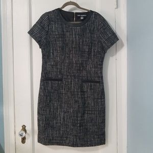 Sparkly shift dress for the office